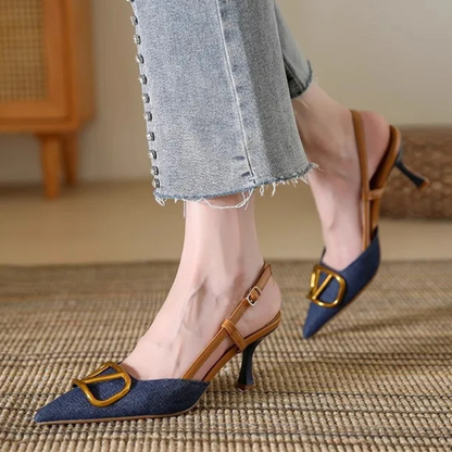 Valentina Slingback Stiletto Heel