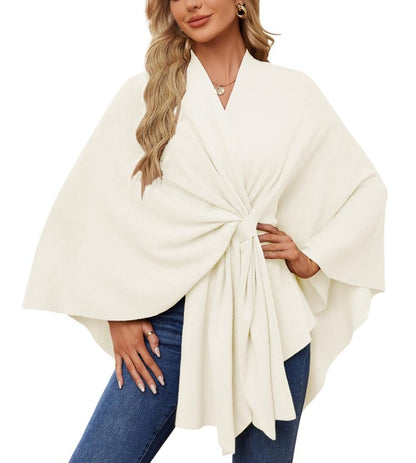 The LuxeFlow™ Cape Shawl