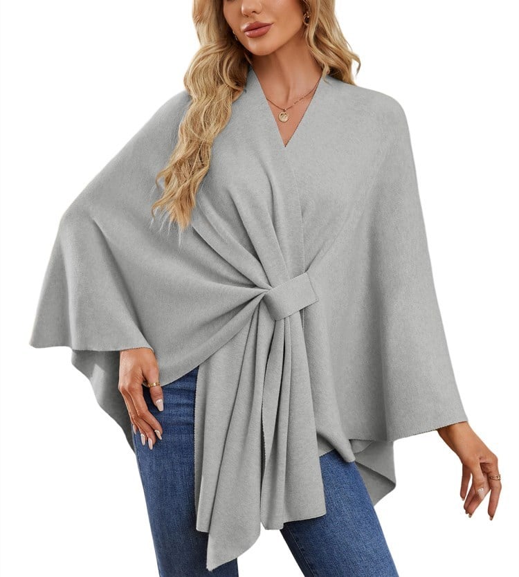 The LuxeFlow™ Cape Shawl